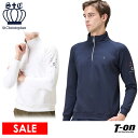 【30%OFF SALE】セントクリストファー St.Christopher メンズ トレーナー ハーフジップ ハイネック プルオーバー ストレッチ ラグラン袖...