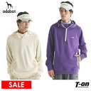 【60%OFF SALE】アダバット adabat メンズ パーカー 【ADBT】ラグラン袖 ハーフジップパーカー ゴルフウェア