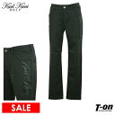 【30%OFF SALE】カール カナイ ゴルフ Karl Kani GOLF メンズ パンツ ロングパンツ 日本限定 ストレッチ 筆記体 ロゴ刺繍 ワントーン...