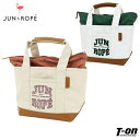 【タイムセール 5/7 13:00迄 20%OFF】ジュン&ロペ ジュンアンドロペ JUN&ROPE メンズ レディース カートバッグ ラウンドバッグ キャンバ...
