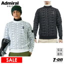 【30%OFF SALE】アドミラルゴルフ Admiral Golf 日本正規品 メンズ セーター モックネック ニット 遠赤外線保温 身頃蓄熱裏地付 手洗い可...