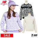 【30%OFF SALE】ニューバランス ゴルフ new balance golf レディース セーター クルーネック ニット ロゴジャガードデザイン 【送料無...
