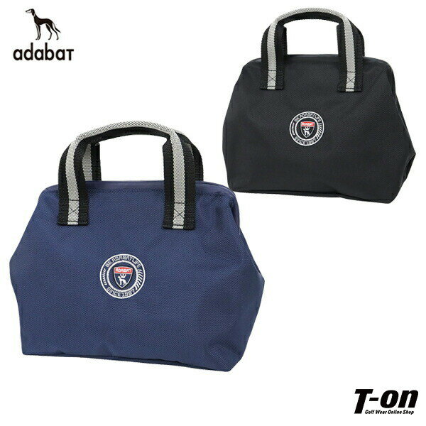 アダバット adabat メンズ レディース カートバッグ カートポーチ マグネットポーチ がま口開閉式 防滴裏地仕様 ロゴ刺繍 ゴルフ 【送料無料】