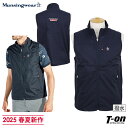 【タイムセール 5/7 13:00迄 10%OFF】マンシングウェア Munsingwear メンズ ベスト ジップアップベスト 撥水 軽量 ナイロン素材 ユー...
