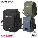 ムーブスポーツ MOVESPORT メンズ カートポーチ ポシェット ポシェットバッグ ショルダーポーチ 撥水 リップストップ素材 MVSPワッペン 2024 春夏 新作