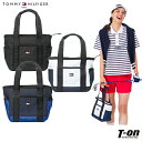 トミー ヒルフィガー トミー ヒルフィガー ゴルフ TOMMY HILFIGER GOLF 日本正規品 メンズ レディース カートバッグ ラウンドバッグ トートバッグ カラーブロック ジャガードロゴテープ 底板付き 2024 春夏 新作 ゴルフ