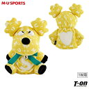 MUスポーツ エムユー スポーツ M.U SPORTS MUSPORTS レディース ヘッドカバー ドライバー用ヘッドカバー 460cc対応 シュシュ マスコッ...