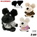 MUスポーツ エムユー スポーツ M.U SPORTS MUSPORTS レディース ヘッドカバー ユーティリティ用ヘッドカバー ダイヤル式番手付き シュシュ ...