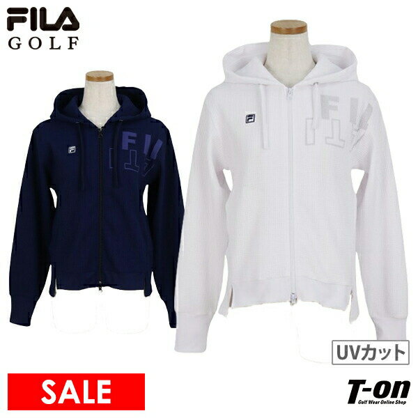 フィラ フィラゴルフ FILA GOLF レディース パーカー ブルゾン ジップアップフーディー UVカット スト...