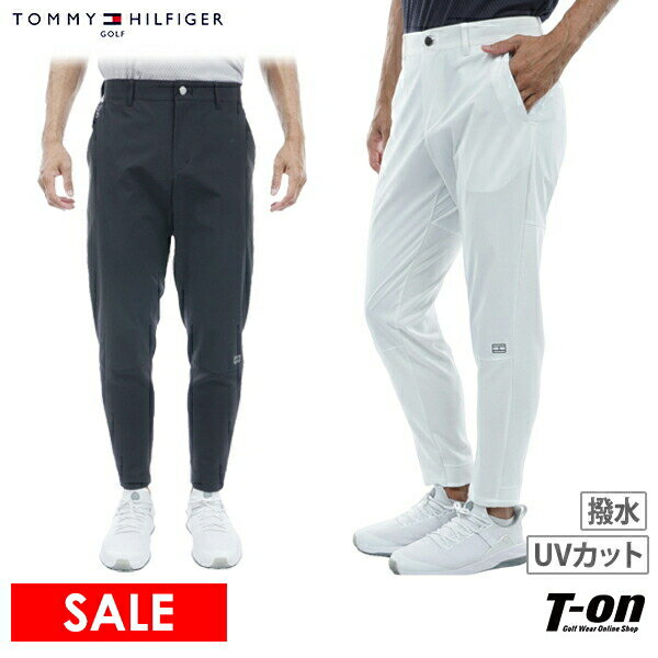 楽天【T-on】ティーオントミー ヒルフィガー ゴルフ TOMMY HILFIGER GOLF 日本正規品 メンズ パンツ ロングパンツ ジョガーパンツ 撥水 吸水速乾 UVカット CORDURA コーデュラ ナイロン素材 素材切替 ロゴプリント 【送料無料】 2024 春夏 新作 ゴルフウェア