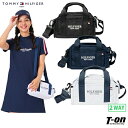 トミー ヒルフィガー ミニショルダーバッグ メンズ トミー ヒルフィガー ゴルフ TOMMY HILFIGER GOLF 日本正規品 メンズ レディース カートバッグ ラウンドバッグ ミニボストンバッグ ショルダーバッグにもなる 2WAY 配色ロゴ 2024 春夏 新作 ゴルフ