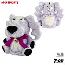 MUスポーツ エムユー スポーツ M.U SPORTS MUSPORTS レディース ヘッドカバー フェアウェイウッド用ヘッドカバー ダイヤル式番手付き メルー...