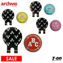 【50%OFF SALE】アルチビオ archivio レディース マーカー クリップマーカー マグネットマーカー 台座付きマーカー ロゴデザイン柄 ラインスト...