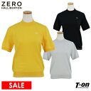 【30%OFF SALE】ゼロハリバートン ゴルフ ZERO HALLIBURTON GOLF レディース セーター 半袖 ハイネックセーター モックネック ニ...