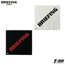 ブリーフィング ゴルフ BRIEFING GOLF メンズ レディース タオル ウォッシュタオル ヒポポタマスコラボ カラビナ装着用ホール付 ロゴデザイン 綿1...