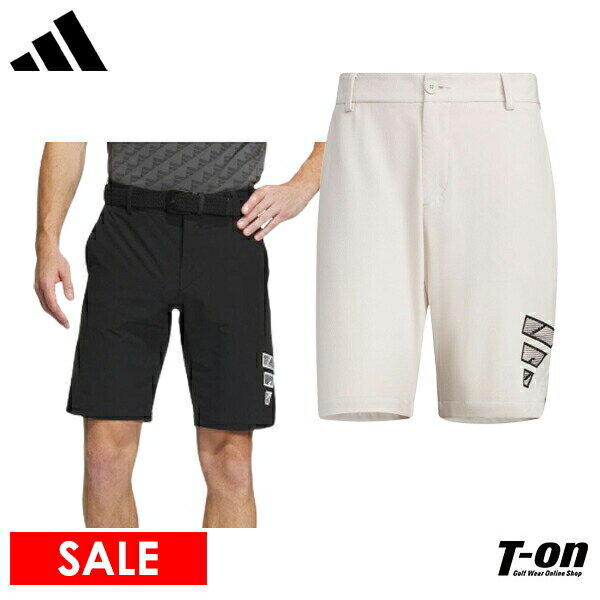 【30％OFF SALE】アディダス アディダスゴルフ adidas Golf 日本正規品 メンズ パンツ ショートパンツ ハーフパンツ ストレッチ 後ろウエストロゴジャガードゴム仕様 ロゴプリント ゴルフウェア