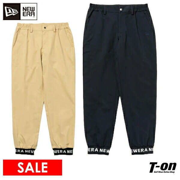 ニューエラ ゴルフ ニューエラ NEW ERA 日本正規品 メンズ パンツ ロングパンツ ジョガーパンツ RIB PANTS ストレッチ ウエスト一部伸縮 裾口ロゴジャガード M～3Lまで 【送料無料】 2024 春夏…