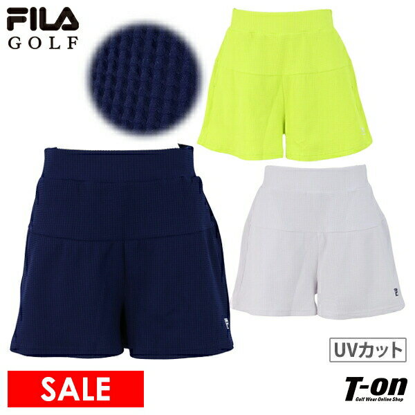 フィラ フィラゴルフ FILA GOLF レディース パンツ ショートパンツ キュロットパンツ ワッフル調素材 ...