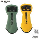 【ポイント10倍 7/11 12:59迄】ブリーフィング ゴルフ BRIEFING GOLF メンズ レディース ヘッドカバー ドライバー用ヘッドカバー 撥水 ...