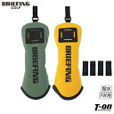 ブリーフィング ゴルフ BRIEFING GOLF メンズ レディース ヘッドカバー フェアウェイウッド用ヘッドカバー 撥水 ナイロン素材 内側ボア仕様 レザー...