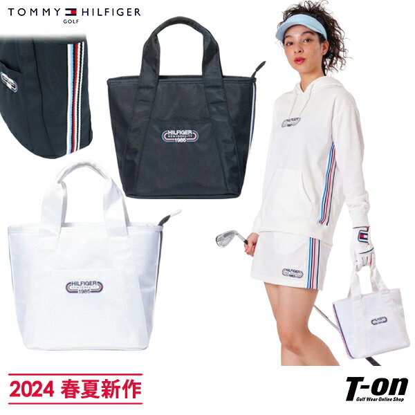 トミー ヒルフィガー ゴルフ TOMMY HILFIGER GOLF 日本正規品 メンズ レディース カートバッグ ラウンドバッグ ミニトートバッグ ラウンドロゴ刺繍 2024 春夏 新作 ゴルフ