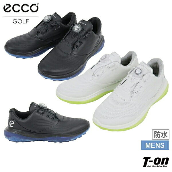 【ブラックフライデーP10倍】エコーゴルフ ECCO GOLF 日本正規品 メンズ シューズ ゴルフシューズ スパイクレスシューズ M LT1 BOA エルティ...