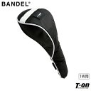 バンデル BANDEL メンズ レディース ヘッドカバー ドライバー用ヘッドカバー 460CC対応 1W リップストップ素材 パイピングデザイン ロゴワッペン ...
