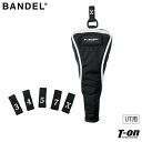 バンデル BANDEL メンズ レディース ヘッドカバー ユーティリティ用 リップストップ素材 パイピングデザイン 番手チップ付き HEADCOVER UT 【...