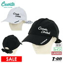 【30%OFF SALE】クアルトユナイテッド Cuarto UNITED レディース キャップ レインキャップ 耐水 透湿 メッシュ裏地付 後ろゴム&リボン仕...