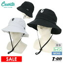 【30%OFF SALE】クアルトユナイテッド Cuarto UNITED メンズ ハット レインハット バケットハット 耐水 透湿 メッシュ裏地付 ベンチレー...