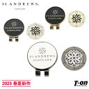 セントアンドリュース St ANDREWS メンズ レディース マーカー クリップ付きマーカー 台座付きマーカー ロゴ&ラインストーンデザイン 2025 春夏 ...