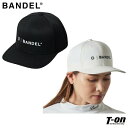 バンデル BANDEL メンズ レディース キャップ フラットバイザー ツイル素材 ウール混紡 ロゴ刺繍 【送料無料】 ゴルフ