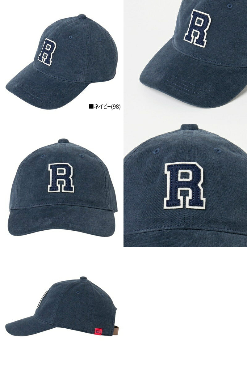 ロサーセン ROSASEN レディース キャップ ウォッシュドキャップ 起毛コットン素材 サイズ調節可 ロゴワッペン 2025 秋冬 新作 ゴルフ 【送料無料】