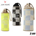 ジュン&ロペ ジュンアンドロペ JUN&ROPE メンズ レディース ペットボトルホルダー ボトルケース ボトルホルダー 600mmペットボトル対応 チェッカー...