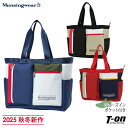 マンシングウェア Munsingwear メンズ レディース トートバッグ マルチカラートートバッグ シューズインポケット付 配色デザイン 8ポケット 肩掛けもできる 持ち手長め 【送料無料】 2025 秋冬 新作 ゴルフ