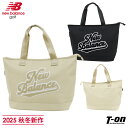 ニューバランス ゴルフ new balance golf メンズ レディース トートバッグ ロッカーバッグ サガラ刺繍 パイルロゴワッペン キャンバス調素材 【送料無料】 2025 秋冬 新作 ゴルフ