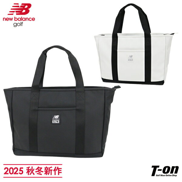 ニューバランス ゴルフ new balance golf メンズ レディース トートバッグ ロッカーバッグ 異素材使い パンチングドット モノトーンデザイン 合...