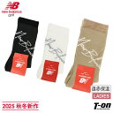 ニューバランス ゴルフ new balance golf レディース ソックス ミドルソックス 遠赤保温 足底パイルクッション付 スクリプトロゴデザイン 2025 秋冬 新作 ゴルフ