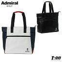 アドミラルゴルフ Admiral Golf 日本正規品 メンズ レディース トートバッグ ビッグトートバッグ 型押し皮革調 レザー調素材 7ポケット ランパント...
