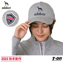 アダバット adabat レディース キャップ 【ADABAT NAVY】サルーキジャージキャップ 2025 秋冬 新作 ゴルフ