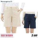 【タイムセール 9/11 13:00迄 10%OFF】マンシングウェア Munsingwear レディース パンツ ハーフパンツ 360° Series 2WAYストレッチ カルゼ素材 ペンギン刺繍付 シンプル M~3L 【送料無料】 2025 秋冬 新作 ゴルフウェア