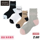 アダバット ストリーム ADABAT STREAM レディース ソックス ADABAT STREAM メローショートソックス 2025 秋冬 新作 ゴルフ