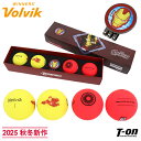 ボルビック Volvik メンズ レディース ゴルフボール マーカーセット VIVID SOFT カラーボール アベンチャーズ アイアンマン コラボ ボール4個...