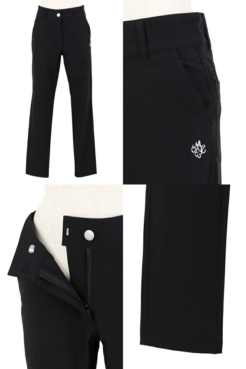 マリクレール マリ・クレール スポール marie claire sport レディース パンツ ロングパンツ UVカット ストレッチ ウエスト後ろゴム 美脚パンツ ロゴ刺繍 M〜3Lまでご用意 2025 秋冬 新作 ゴルフウェア 【送料無料】