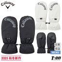 キャロウェイ アパレル キャロウェイ ゴルフ Callaway APPAREL メンズ ミトン ハンドウォーマー 中綿ミトン 裏起毛 保温 防寒 カイロポケット...