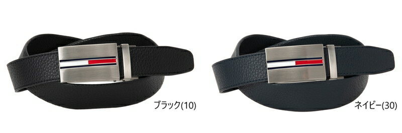トミー ヒルフィガー ゴルフ TOMMY HILFIGER GOLF 日本正規品 メンズ ベルト キーリットベルト スライドロック ストレッチベルト 型押しフェイクレザー フラッグデザインバックル 2025 秋冬 新作 ゴルフ 【送料無料】
