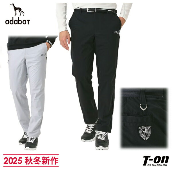 アダバット adabat メンズ パンツ ロングパンツ 蓄熱裏地 ストレートパンツ 【送料無料】 2025 秋冬 新作 ゴルフウェア
