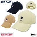 シナコバ SINACOVA メンズ レディース キャップ ラウンディッシュキャップ コーデュロイ素材 コットン100% キャプテンモチーフ刺繍 【送料無料】 2...