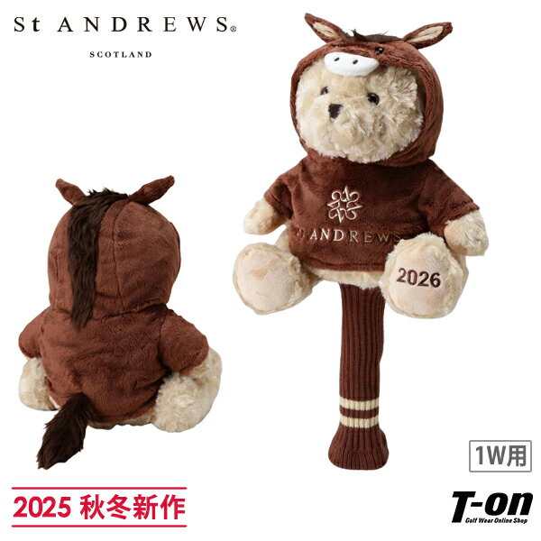 セントアンドリュース St ANDREWS メンズ レディース ヘッドカバー ドライバー用ヘッドカバー 460cc 干..