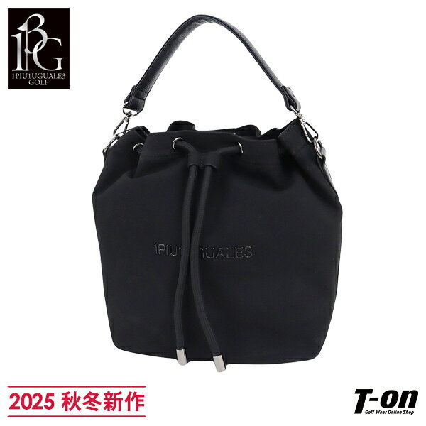 ウノピゥウノウグァーレトレ ゴルフ 1PIU1UGUALE3 GOLF メンズ レディース カートバッグ ワンハンドル 巾着型バッグ ラウンドバッグ スウェード...